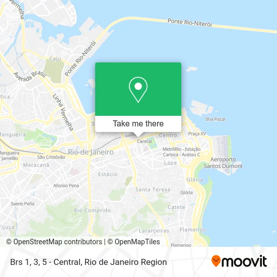 Brs 1, 3, 5 - Central map