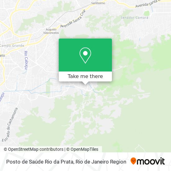 Posto de Saúde Rio da Prata map
