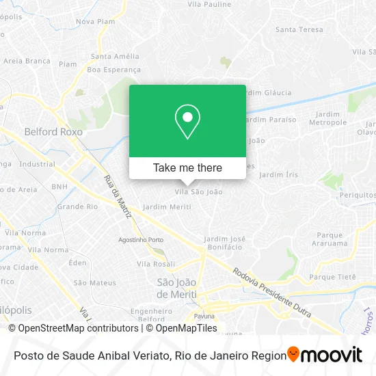 Posto de Saude Anibal Veriato map