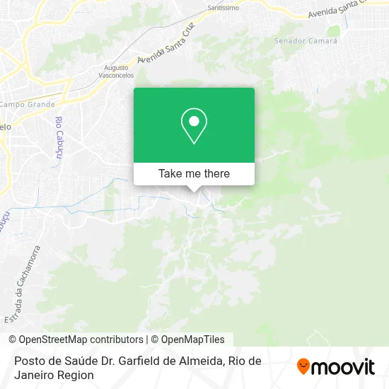 Posto de Saúde Dr. Garfield de Almeida map