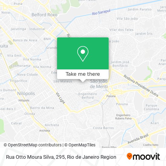 Rua Otto Moura Silva, 295 map