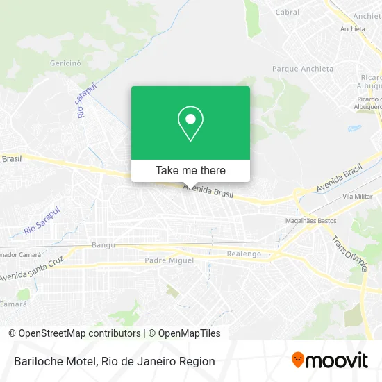 Bariloche Motel map