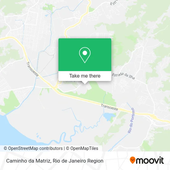 Caminho da Matriz map