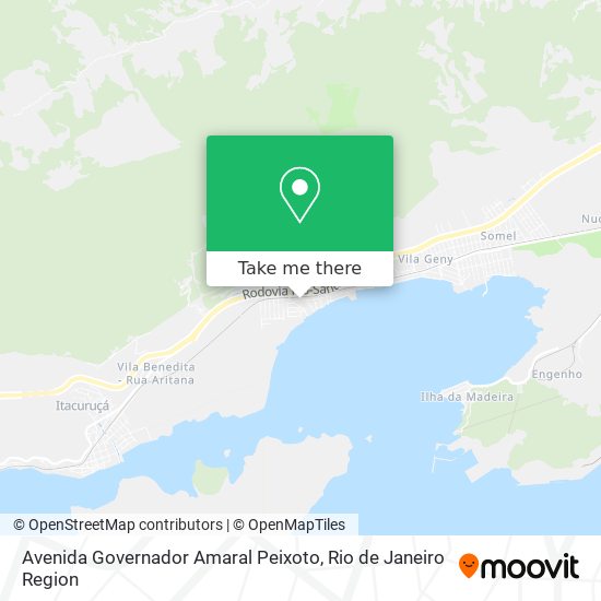 Avenida Governador Amaral Peixoto map