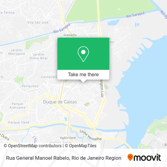 Rua General Manoel Rabelo map