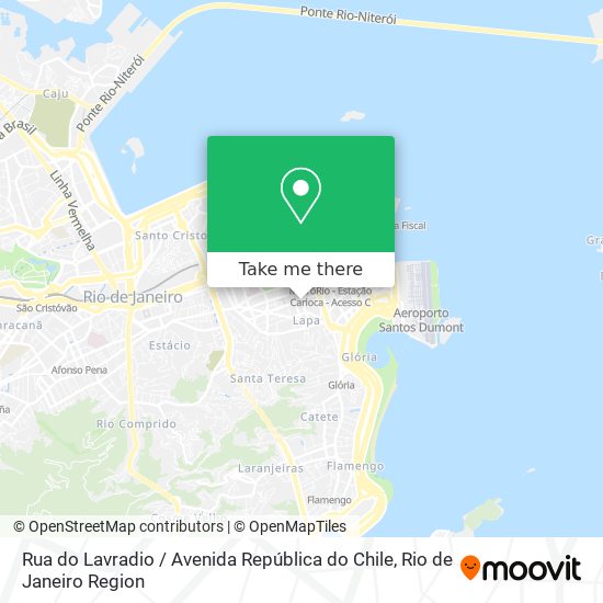 Rua do Lavradio / Avenida República do Chile map
