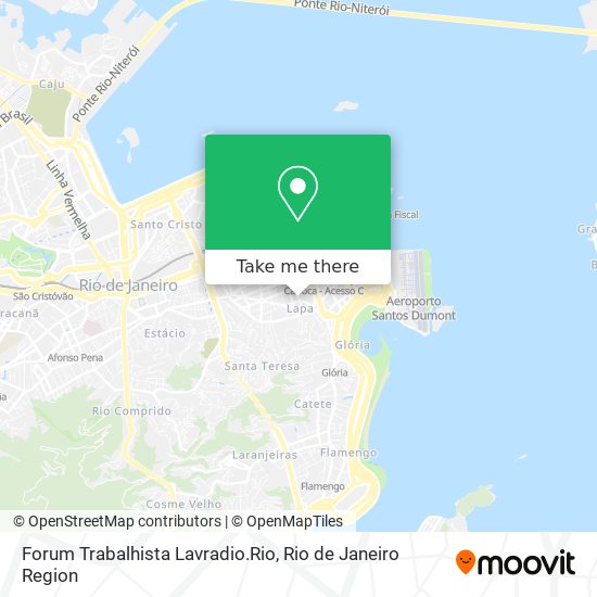 Forum Trabalhista Lavradio.Rio map