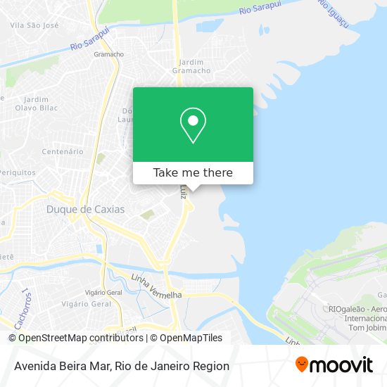 Avenida Beira Mar map