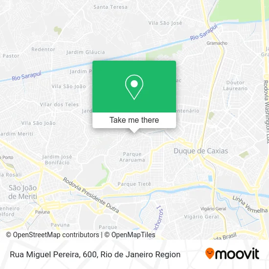 Rua Miguel Pereira, 600 map