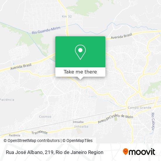 Rua José Albano, 219 map