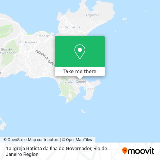 1a Igreja Batista da Ilha do Governador map