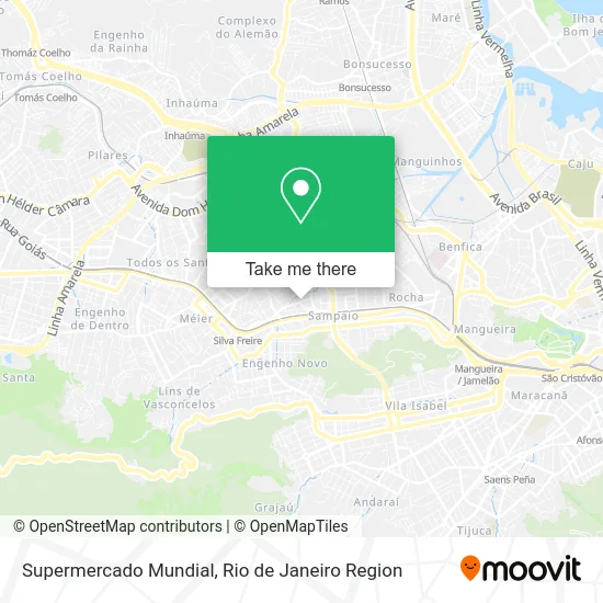 Supermercado Mundial map