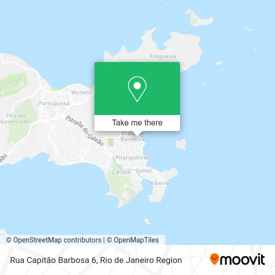 Rua Capitão Barbosa 6 map