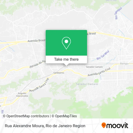 Rua Alexandre Moura map
