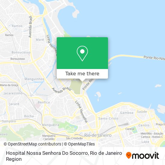 Mapa Hospital Nossa Senhora Do Socorro