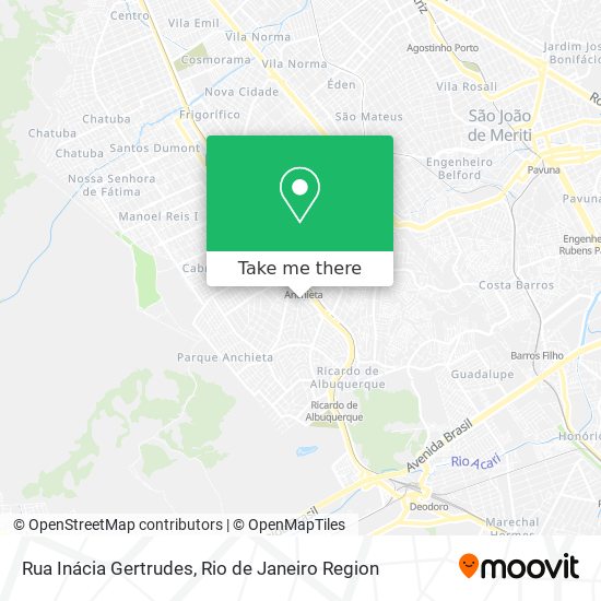 Rua Inácia Gertrudes map