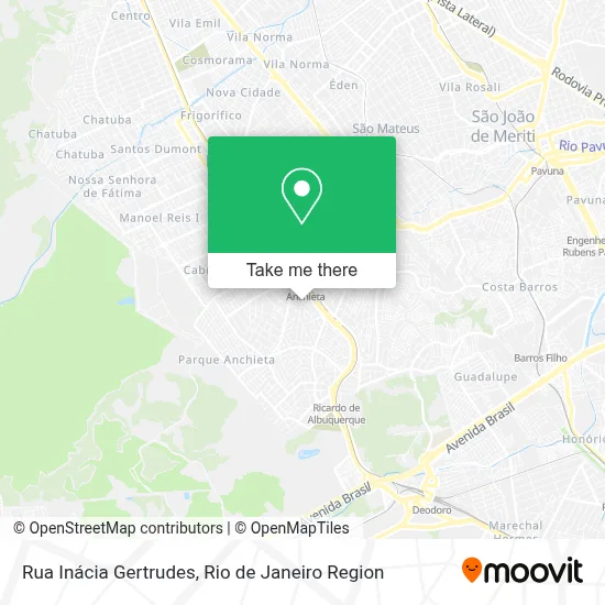 Rua Inácia Gertrudes map