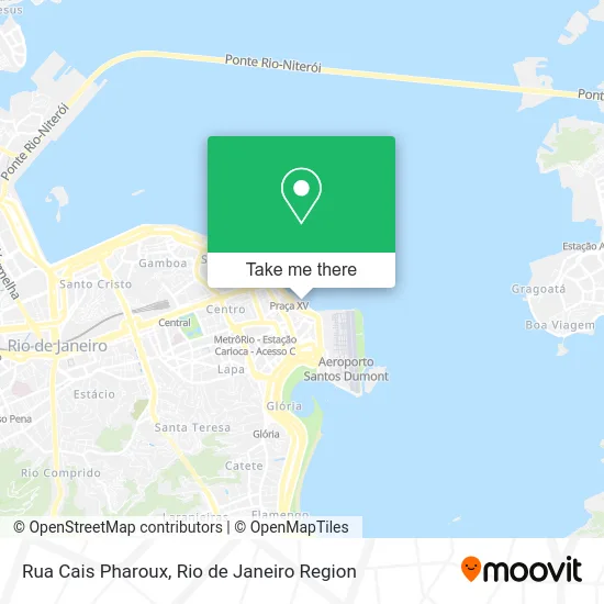 Rua Cais Pharoux map