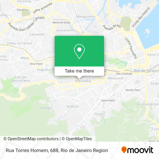 Rua Torres Homem, 688 map