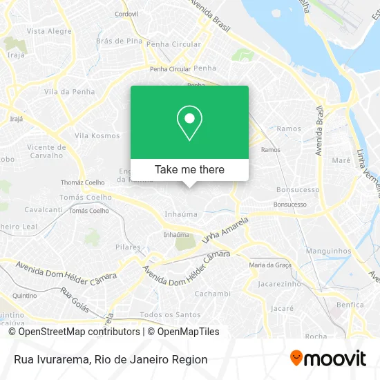 Rua Ivurarema map
