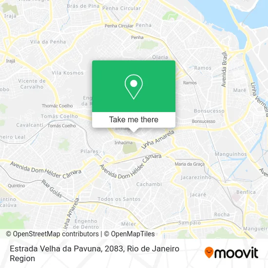 Estrada Velha da Pavuna, 2083 map