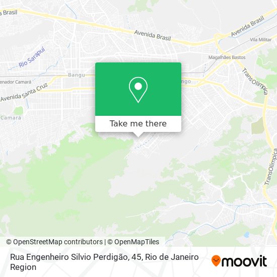 Mapa Rua Engenheiro Silvio Perdigão, 45