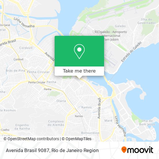 Mapa Avenida Brasil 9087