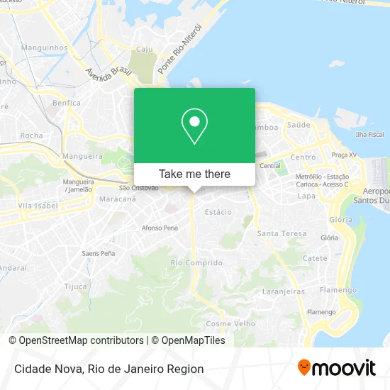 Cidade Nova map