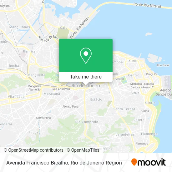 Avenida Francisco Bicalho map