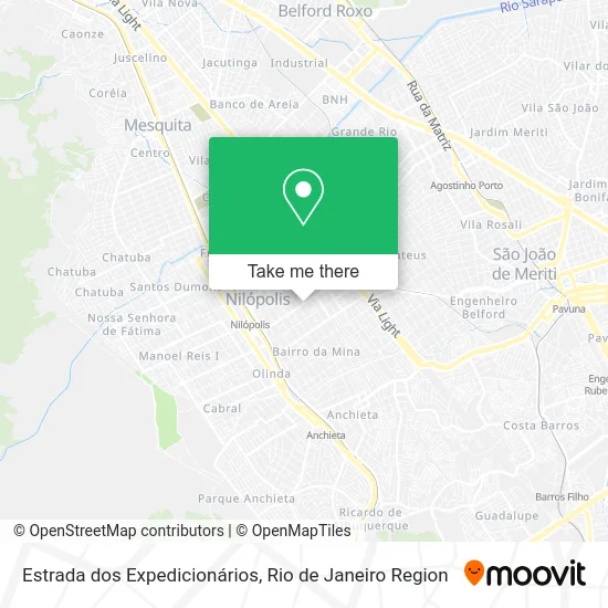 Estrada dos Expedicionários map