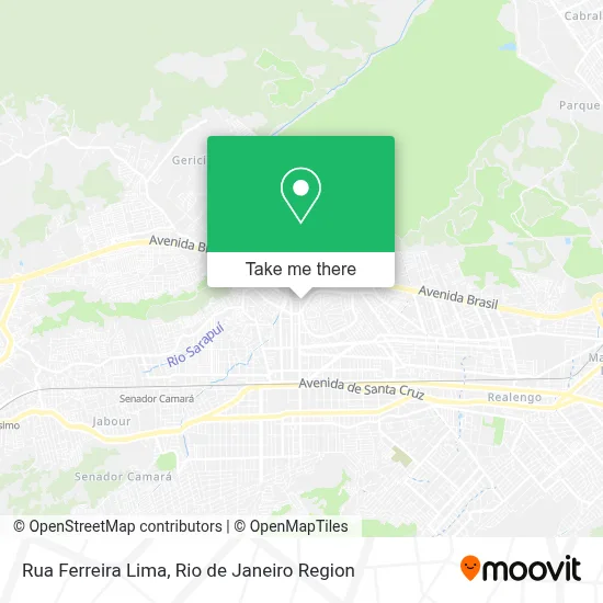 Rua Ferreira Lima map