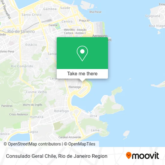 Consulado Geral Chile map