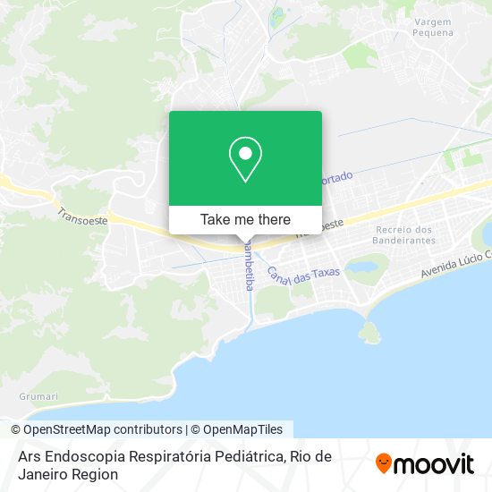 Ars Endoscopia Respiratória Pediátrica map