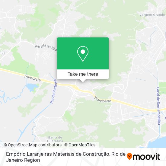 Empório Laranjeiras Materiais de Construção map