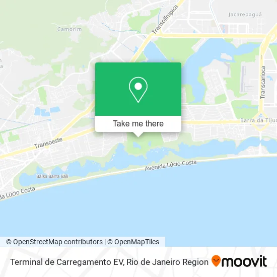 Terminal de Carregamento EV map