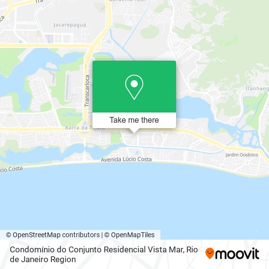 Condomínio do Conjunto Residencial Vista Mar map