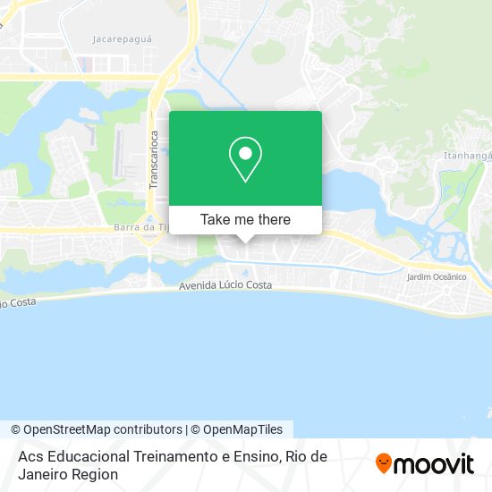 Acs Educacional Treinamento e Ensino map