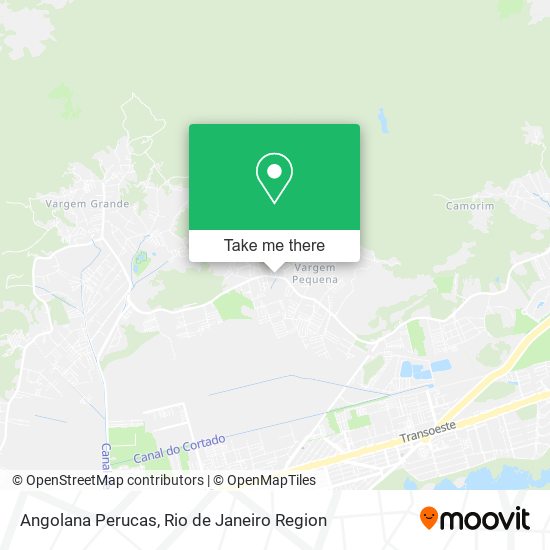 Angolana Perucas map