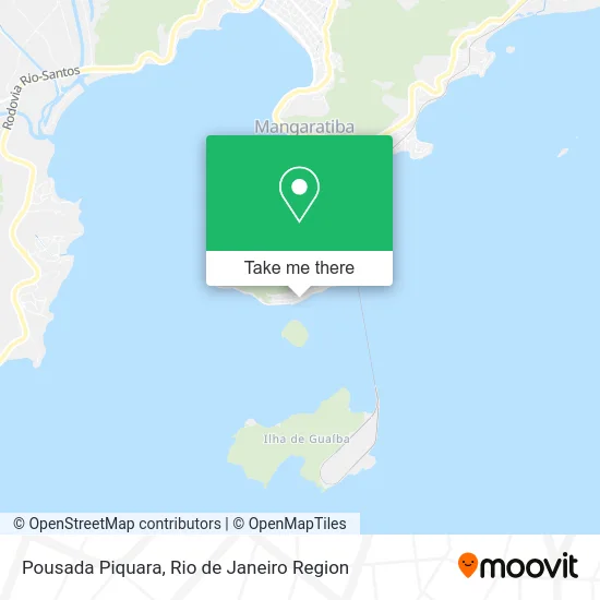 Pousada Piquara map