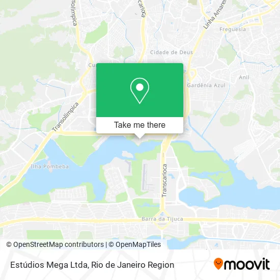 Estúdios Mega Ltda map