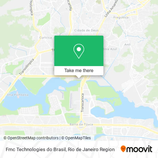 Fmc Technologies do Brasil map