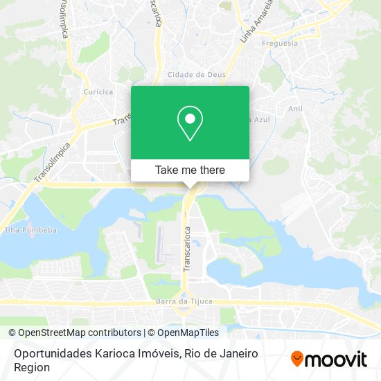 Oportunidades Karioca Imóveis map