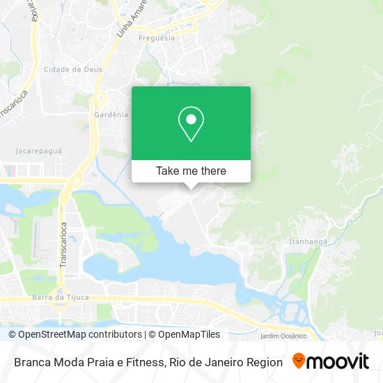 Branca Moda Praia e Fitness map