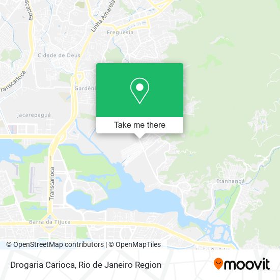Mapa Drogaria Carioca