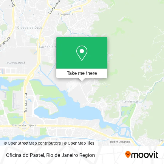 Oficina do Pastel map