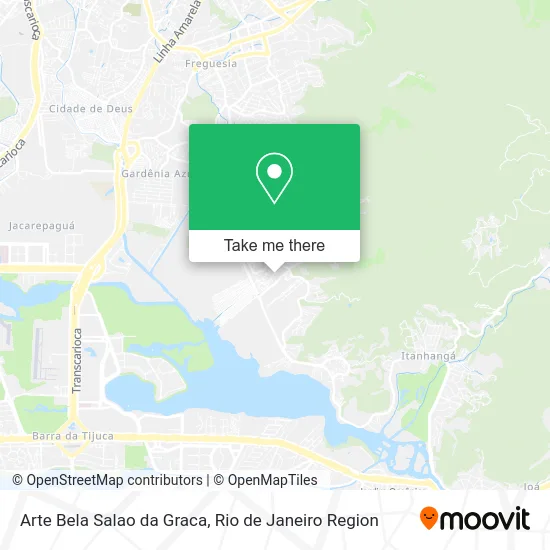 Arte Bela Salao da Graca map