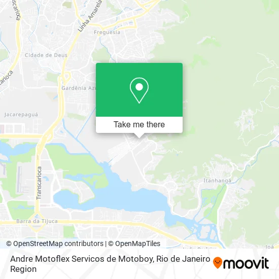 Andre Motoflex Servicos de Motoboy map