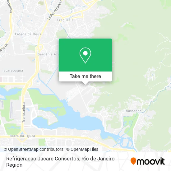 Refrigeracao Jacare Consertos map