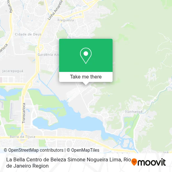 La Bella Centro de Beleza Simone Nogueira Lima map