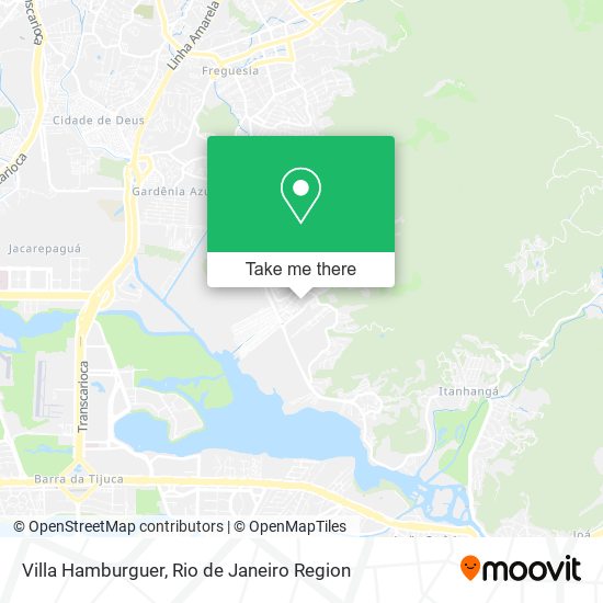 Villa Hamburguer map